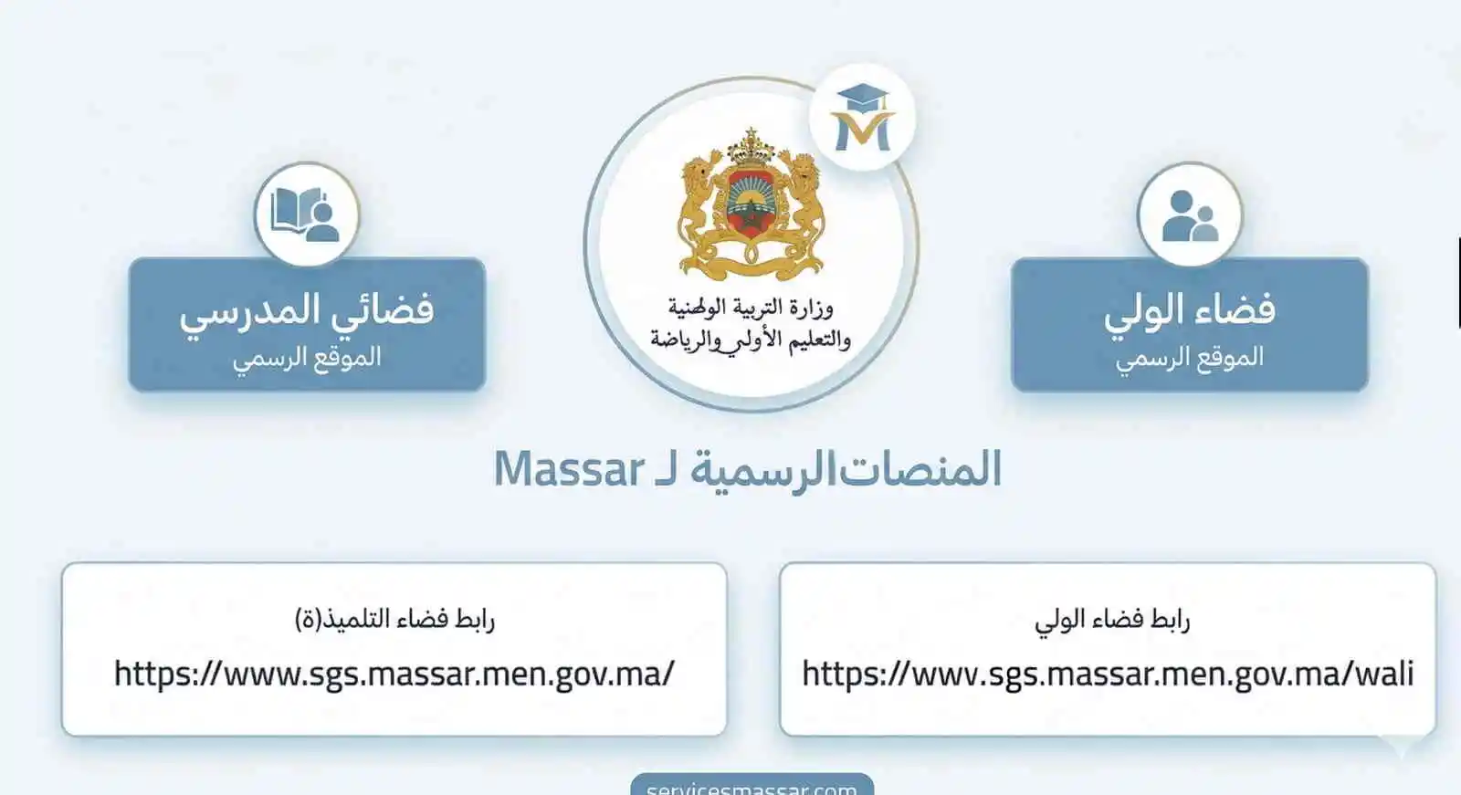 official massar platforms